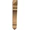 Ekena Millwork Olympic Arts & Crafts Smooth Bracket, Western Red Cedar, 5 1/2"W x 32"D x 38"H BKT06X32X38OLY03SWR - alternate 4